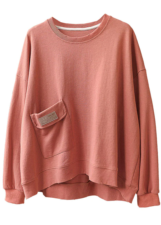 Versatile Loose Round Neck Sweatshirt