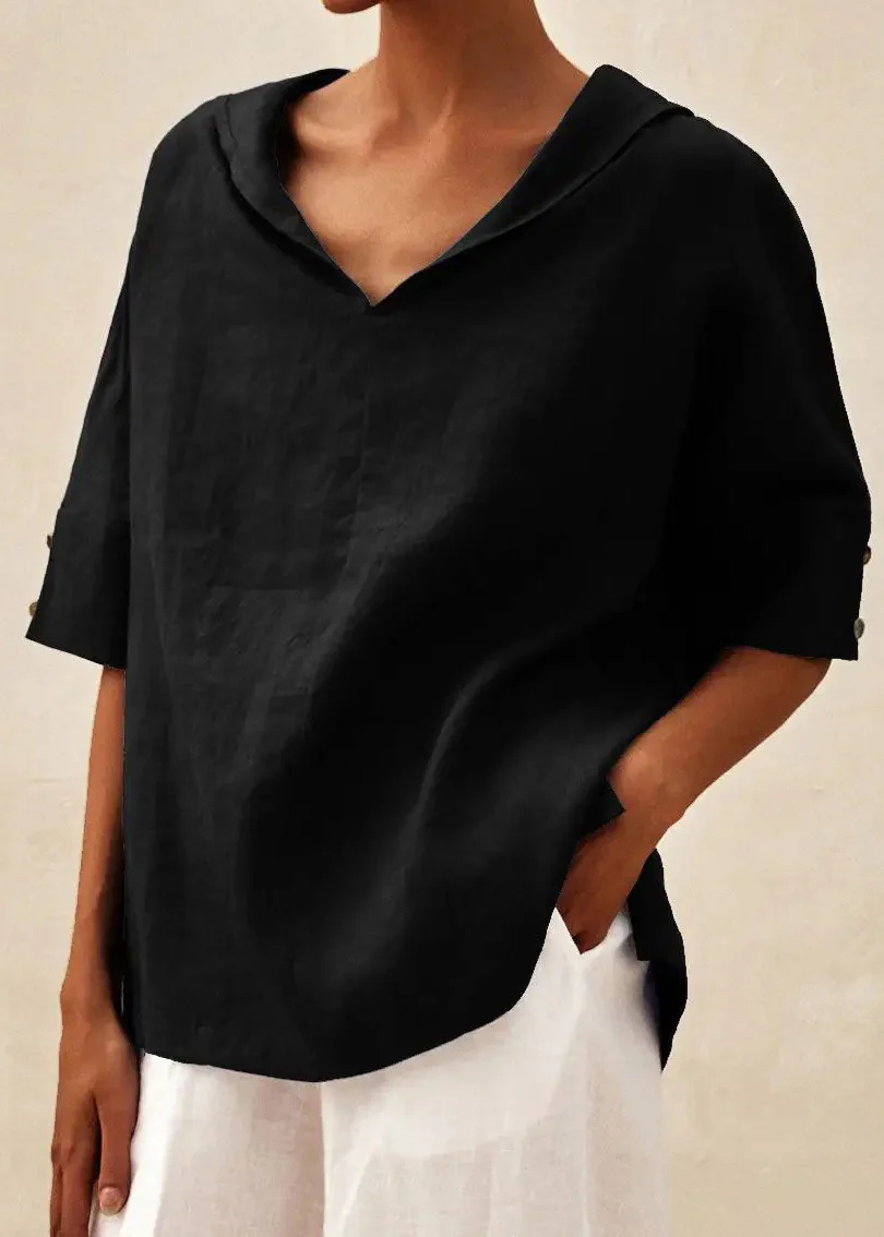 Cotton Orange Round Neck Side Cardigan Short Sleeve