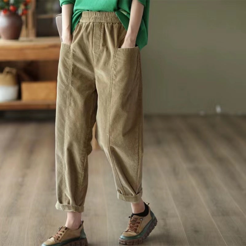 Vintage Pocket Corduroy Harlan Pants