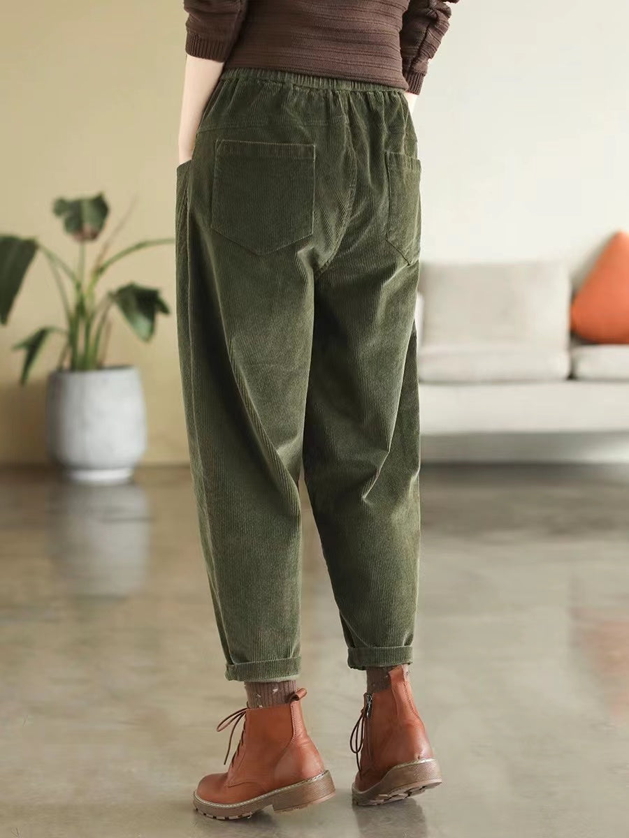 Vintage Pocket Corduroy Harlan Pants