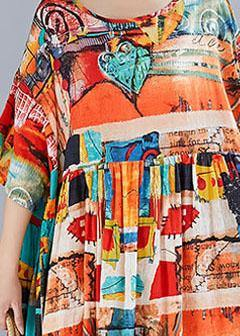 Women's Round Neck Tight Cotton Short Sleeve Dress