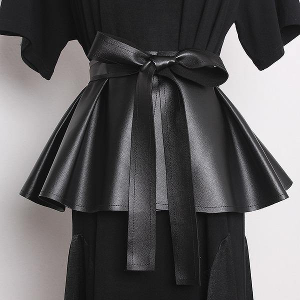Bow Bandage Ruffle Belt Fashion Accessories