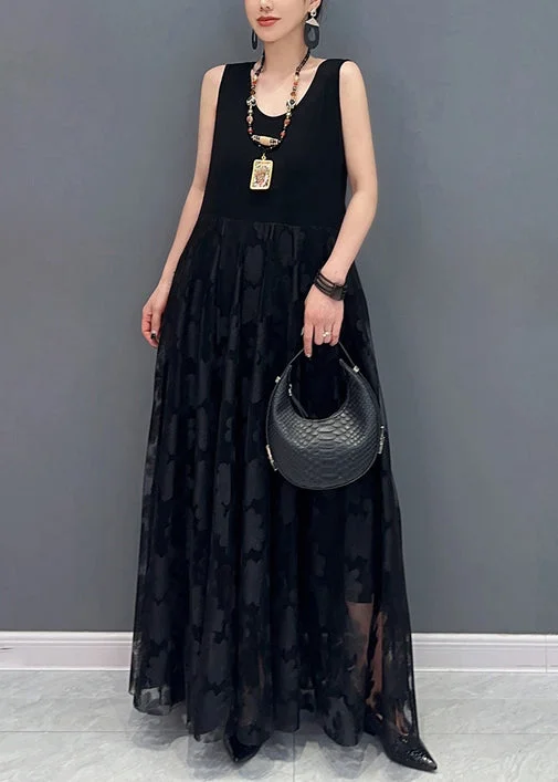 Women's ruffled lace tie splicing lace two-piece set Spring