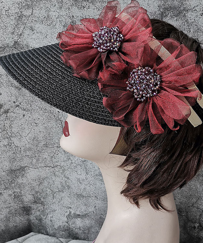 Fashion Duo Hollow Top Sun Hat