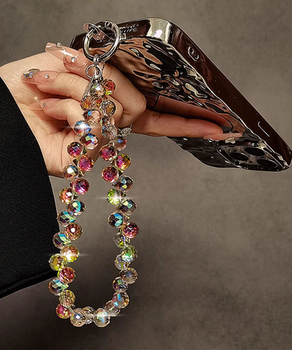 Rainbow Crystal Beaded Water Drops