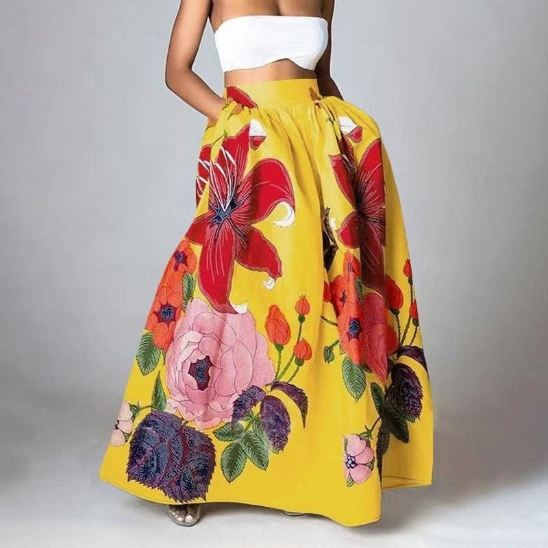 Printed Floral Bustier