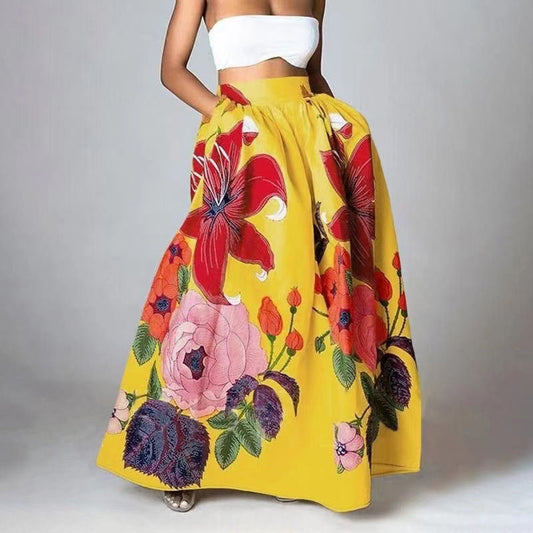 Printed Floral Bustier