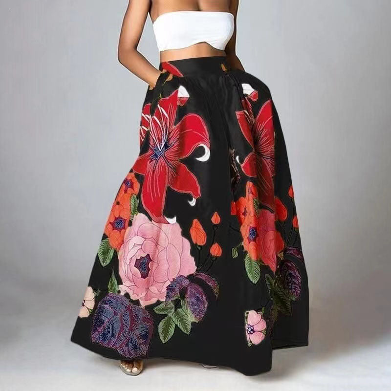 Printed Floral Bustier