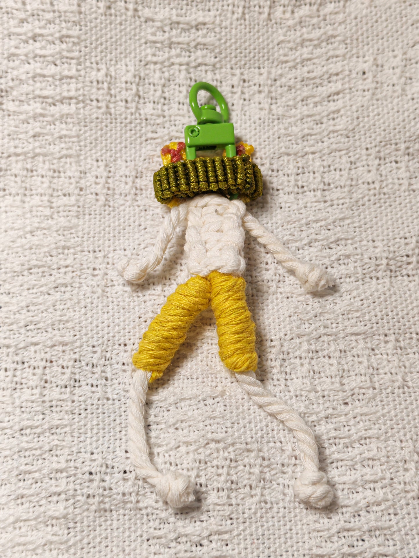 Color Clash Meow Keychain