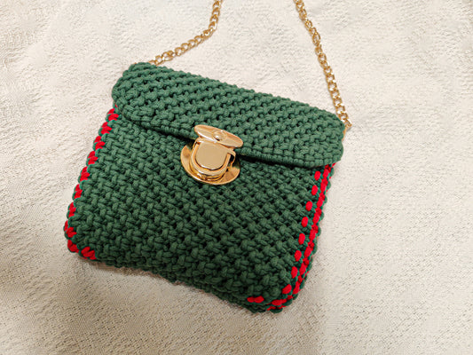 Christmas Style Flap Casual Chain Crossbody Bag