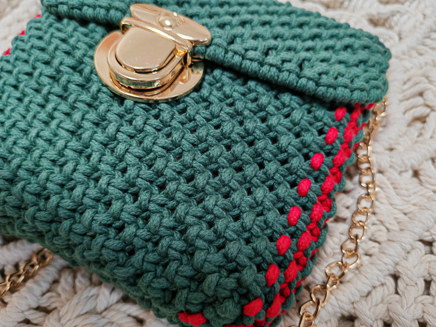 Christmas Style Flap Casual Chain Crossbody Bag
