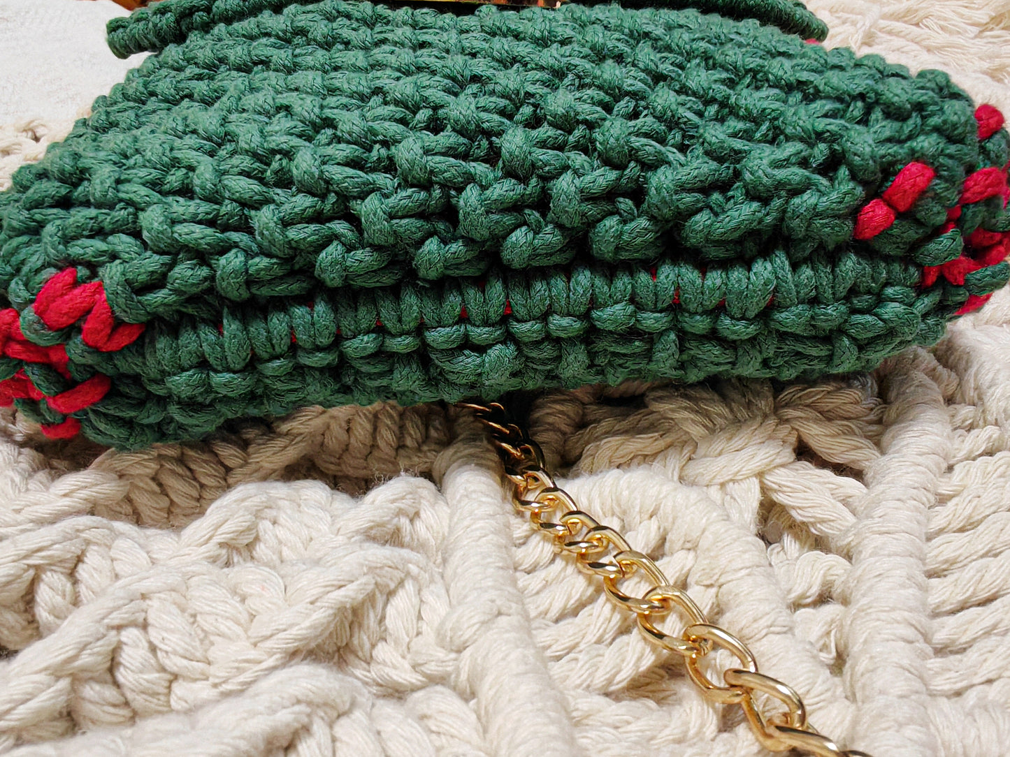 Christmas Style Flap Casual Chain Crossbody Bag