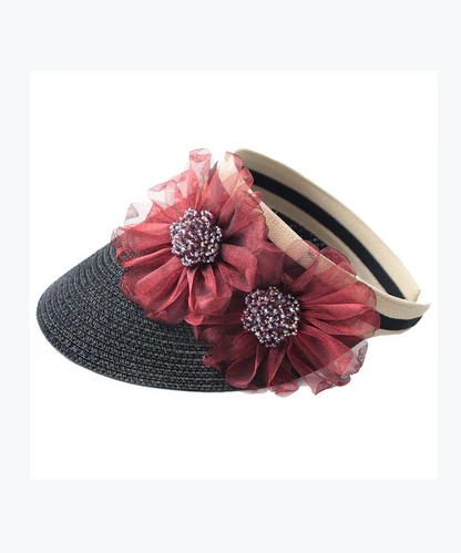 Fashion Duo Hollow Top Sun Hat