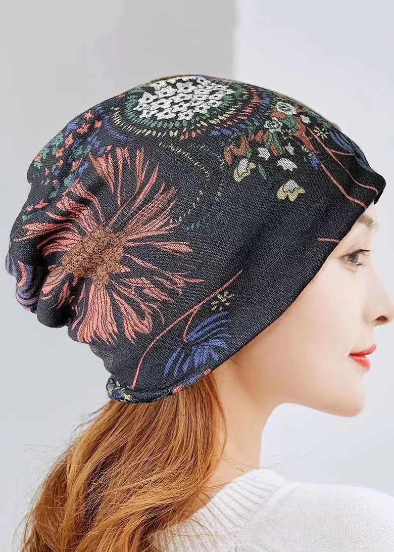 Casual Wide-Brimmed Hat Dual Purpose Neck Cover Hat