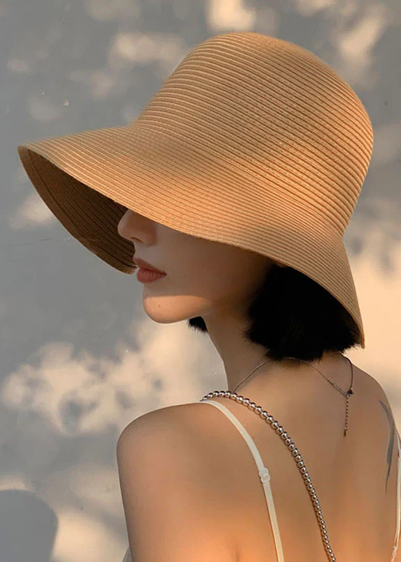Stylish Bow Straw Bell Hat