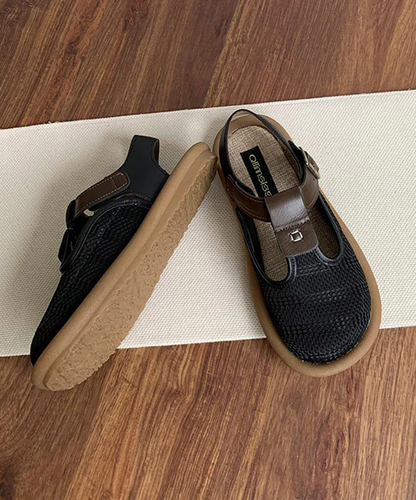Women's Beige Breathable Mesh Patchwork Hiking Sandals