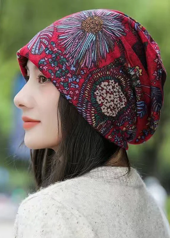 Casual Wide-Brimmed Hat Dual Purpose Neck Cover Hat