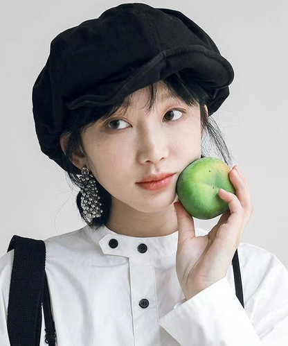 Women's Original Design Patchwork Beret