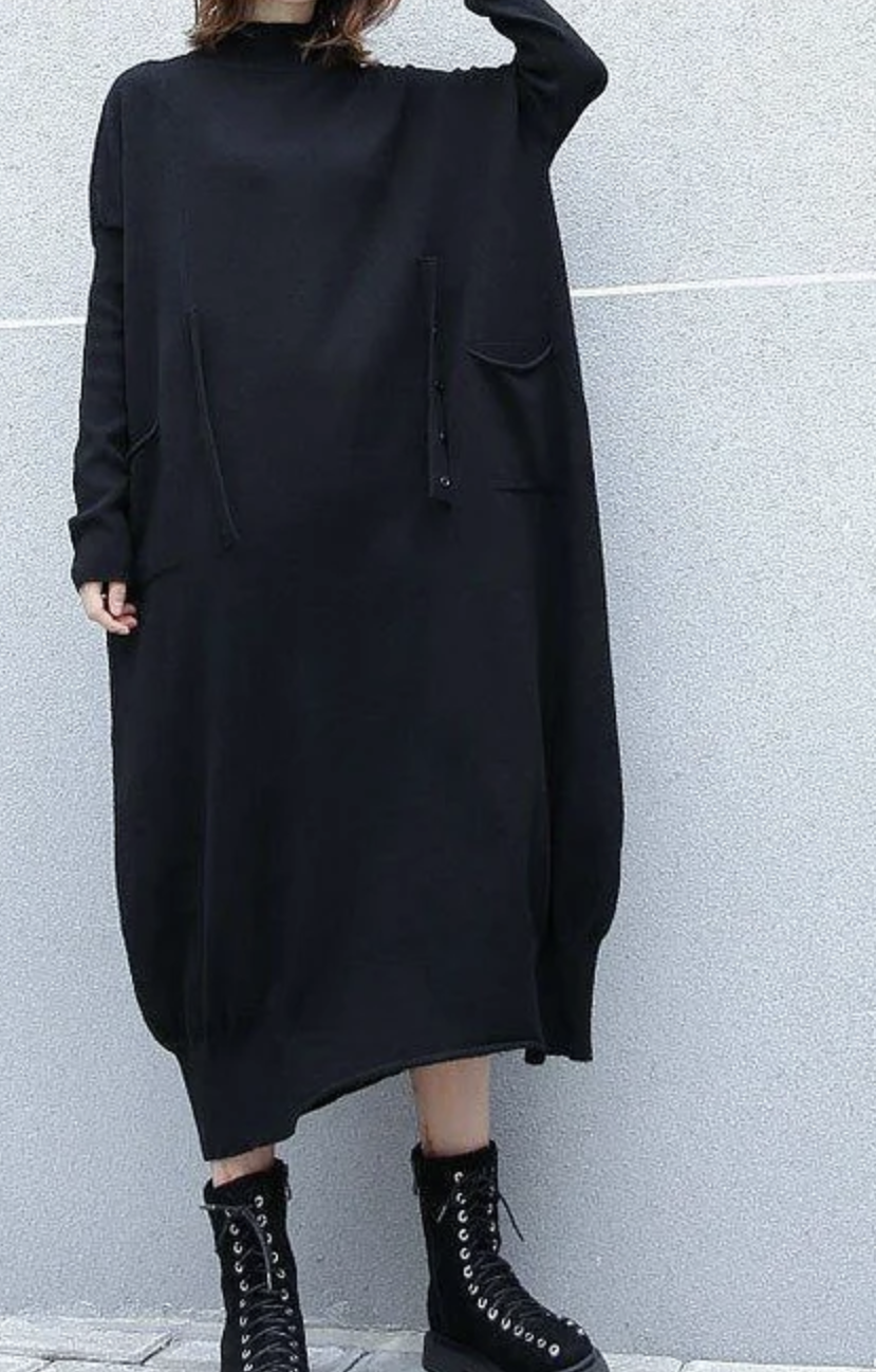Jumper Dress Plus Size Knit