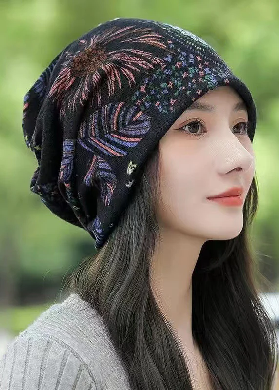 Casual Wide-Brimmed Hat Dual Purpose Neck Cover Hat