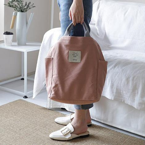 Vintage Casual Patchwork Canvas Shoulder