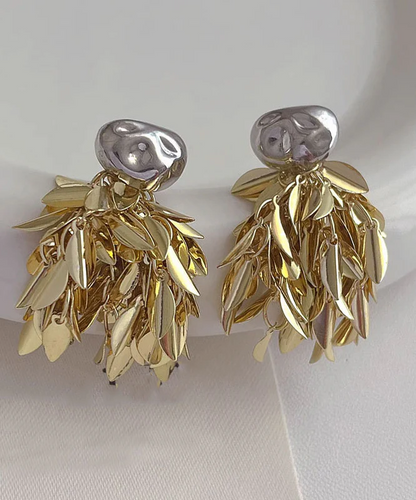 Fashion Sterling Gold and Silver Plated Earrings