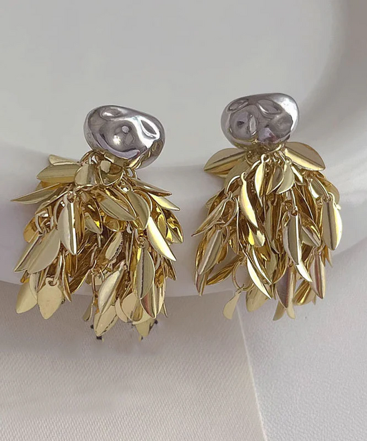Fashion Sterling Gold and Silver Plated Earrings