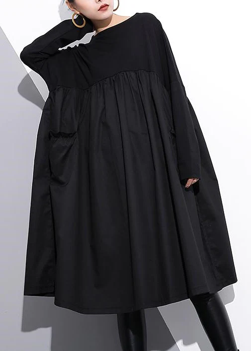 Elegant Italian Fabric Patchwork Dress
