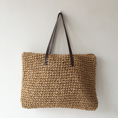 DIY Tote Bag Everyday Large Straw