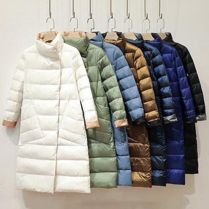 Women's winter down jacket women thickened double layer snow down jacket
