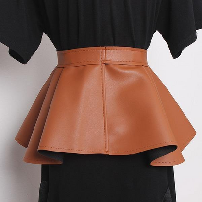 Bow Bandage Ruffle Belt Fashion Accessories