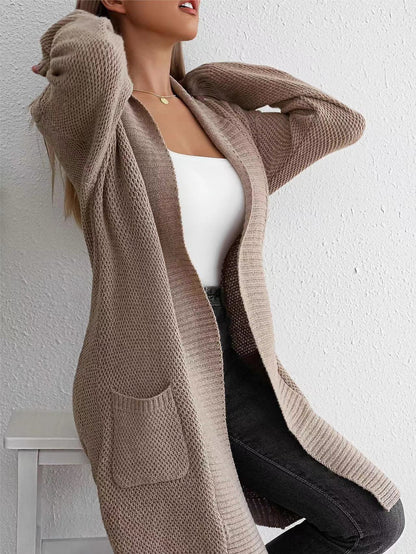 Loose Cardigan Lapel Sweater