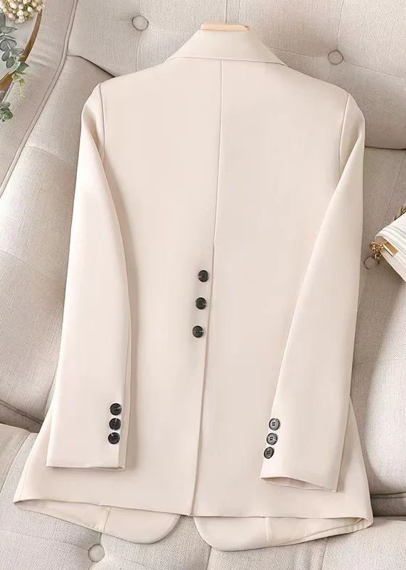 Women's Italian White Plus Size Spandex Jacket